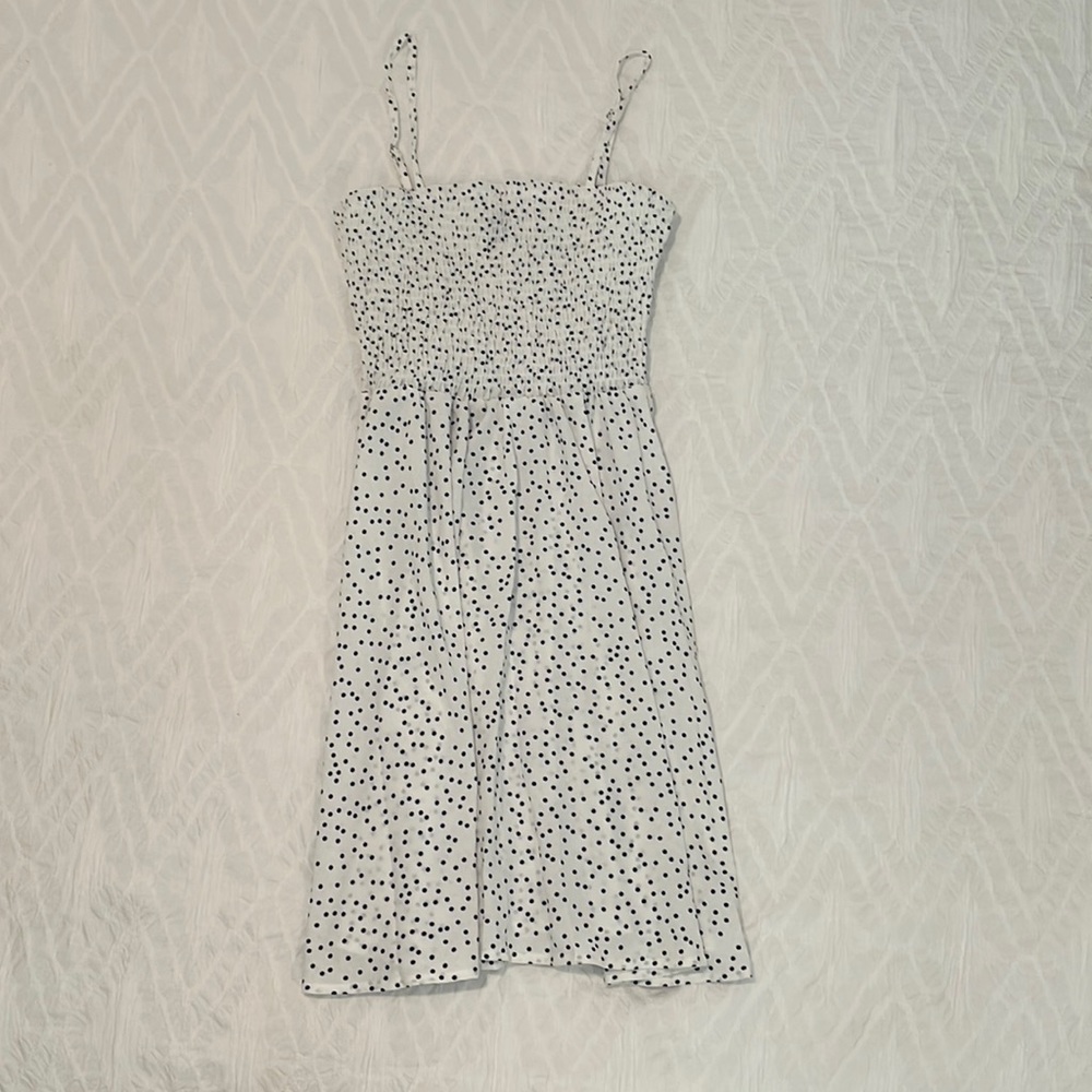 Polk-a-dot dress